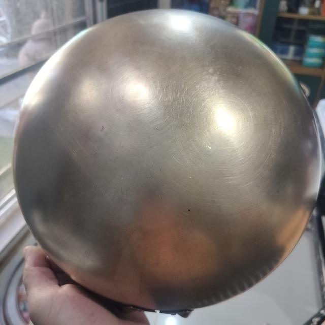 พานทองเหลือง งานเก่าโบราณ 6