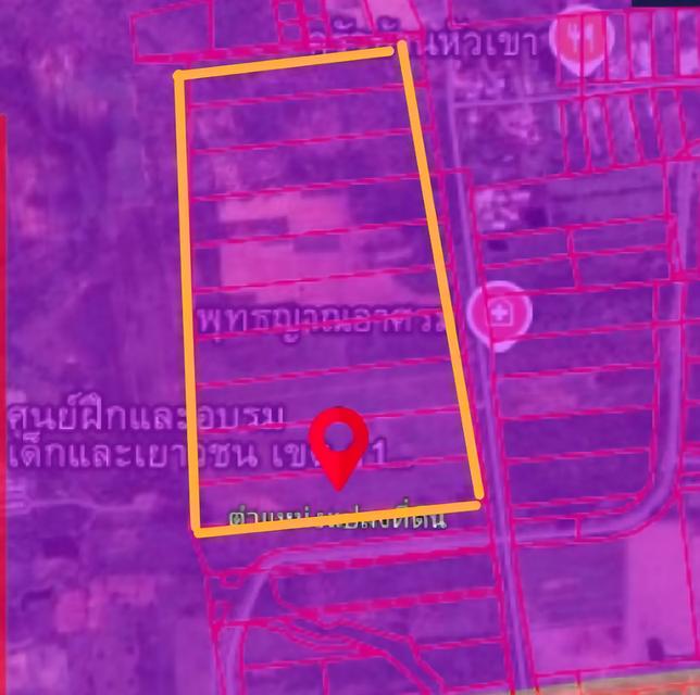 ขายที่ดินสีม่วง219ไร่ อ.พัฒนานิคม จ.ลพบุรี ไร่ละ3แสน 8