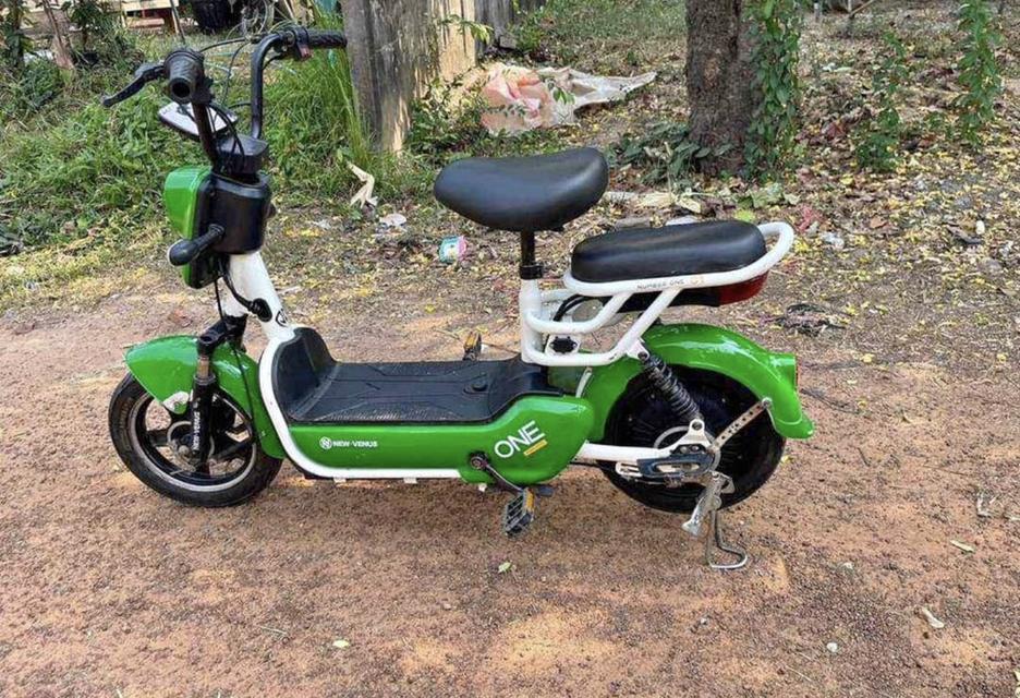 จักรยานไฟฟ้า คันสีเขียว 3