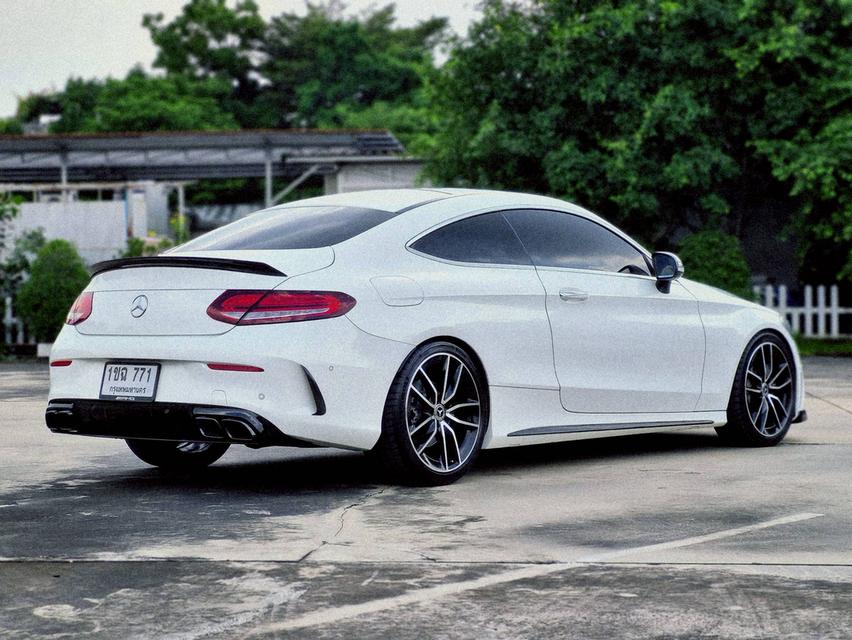 Benz C 200 Coupe AMG ปี 2020 ไมล์ 25,xxx km.