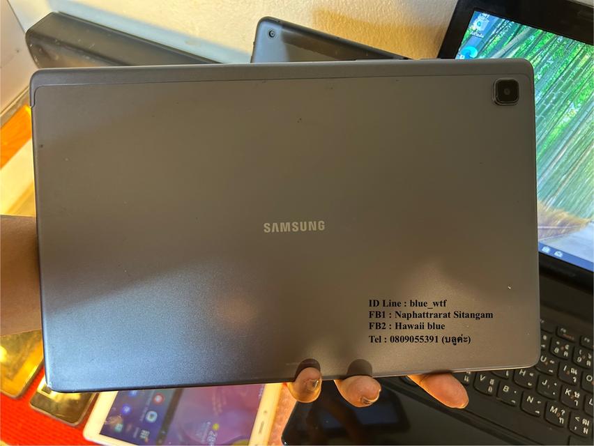 Samsung Tab A7 2020 จอ10.4นิ้ว โทรได้ 4G Rom64Ram3 Android14ล่าสุดได้ทุกแอพ