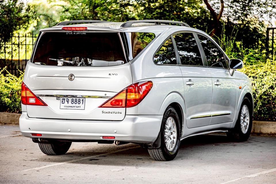 SSANGYONG STAVIC 2.7 XDI ดีเซล ปี 2008 มือเดียวป้ายแดง สีเทา 5