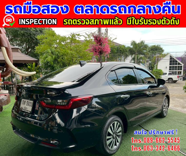 ❇️ปี2024 HONDA CITY 1.0 SV  ❇️ไมล์แท้ 78,xxx กม. ❇️เกียร์ออโต้ ❇️เครื่องเบนซิน 6