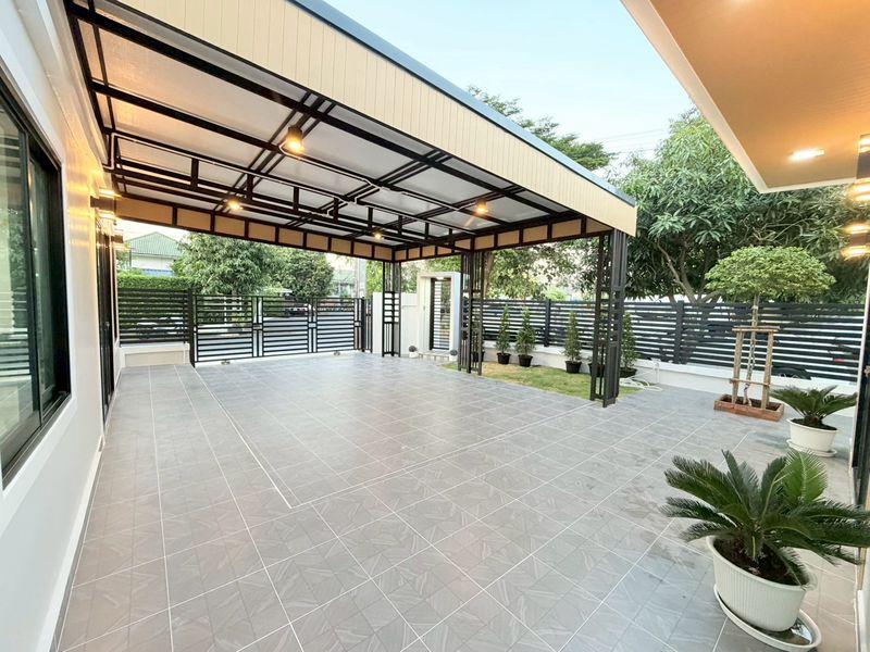 หมู่บ้านพฤกษา14A วัดลาดปลาดุก บ้านแฝด 2 ชั้น หลังมุมติดสวนสาธารณะ ตกแต่งใหม่พร้อมอยู่ เหมาะสำหรับครอบครัวใหญ่ และผู้ที่ต้องการพื้นที่ใช้สอยเยอะ 3