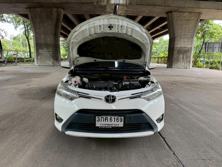 ขายรถ Toyota Vios 1.5E ปี 2014 สีขาว เกียร์ออโต้ 15