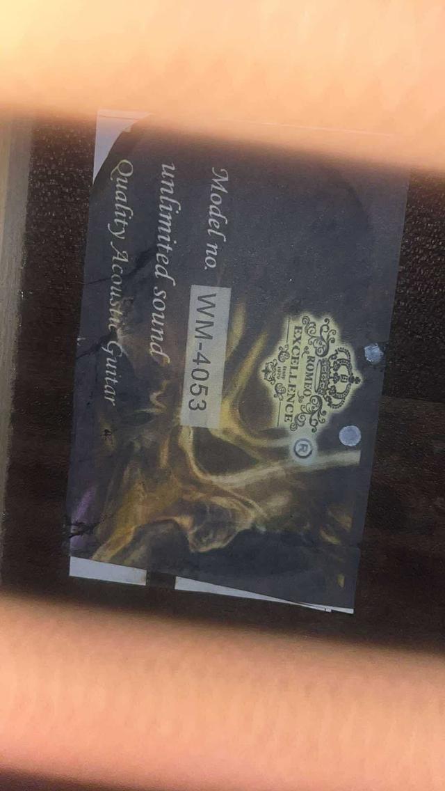 กีต้าร์โรมีโอ40นิ้วมือสอง รูปย่อยที่ 3