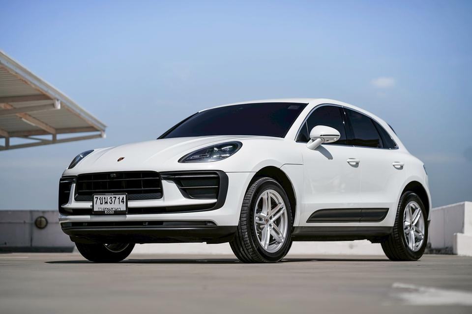 Porsche Macan 2.0 ปี 2023 สีขาว จากศูนย์ AAS ประวัติชัดเจน รถบ้านมือเดียวป้ายแดง รูปย่อยที่ 1