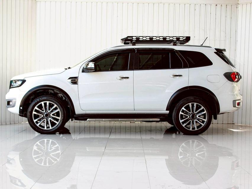 FORD EVEREST 2.0 TURBO TITANIUM PLUS 2WD ปี 2019 โฉม ปี15-22 เกียร์ AUTO ดีเซล สีขาว รถบ้านพร้อมใช้งาน ไมล์เพียง 131,348 km. 5