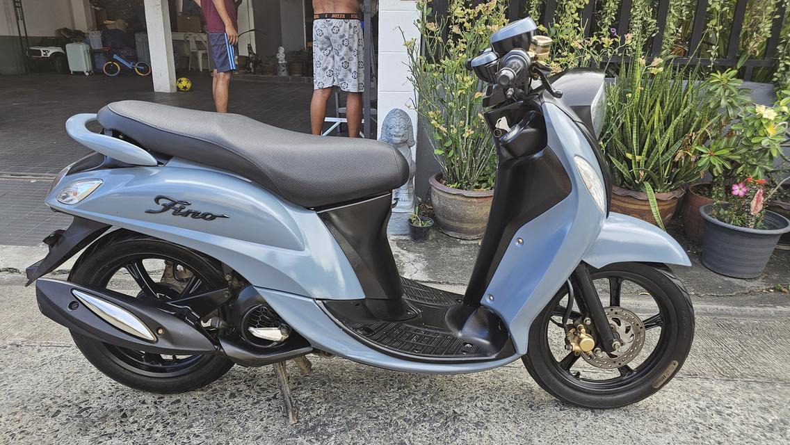 มอเตอร์ไซค์ yamaha Fino125i มือสอง ปี2016 รถขับปกติ ชุดสีทำมาใหม่ เล่มชุดโอนครบ ลองขับได้ที่รามอินทราซอย8แยก11 ☎️0613836565 8