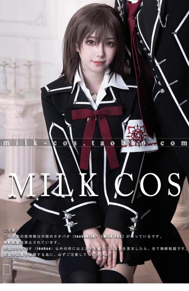 ชุดนักเรียนหญิง Vampire Nights ( Milkcos)  ขนาด S / M / L / XL / 2XL 10