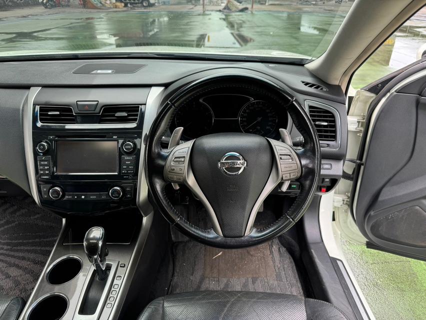 ขายรถ nissan Teana 2.5XV Navi ปี 2015 สีขาว เกียร์ออโต้ 15