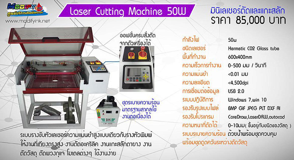 รูป Laser Cutting Machine 50w 1