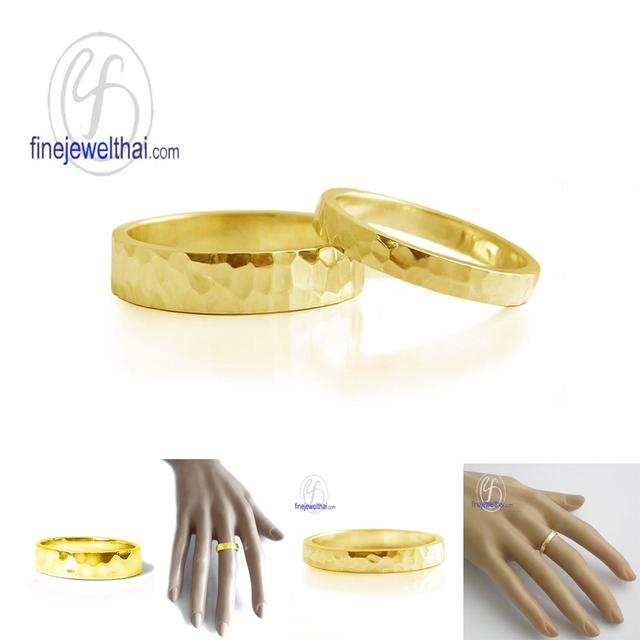 Finejejewelthai แหวนคู่รัก แหวนเกลี้ยง แหวนแต่งงาน RC1005_6400h