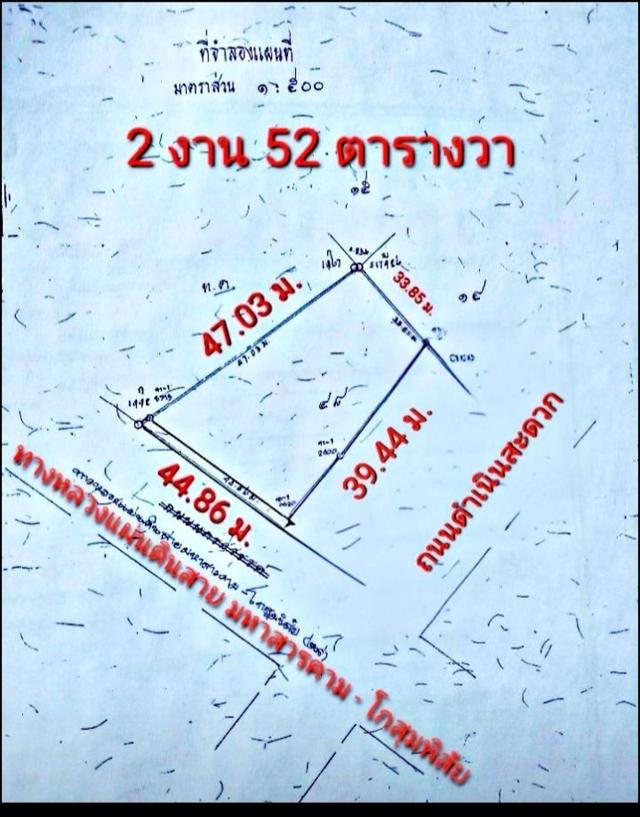 ที่ดิน 259 ตรว.ใกล้หลักเมือง 1