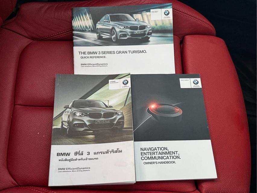 ปี 2015 BMW SERIES 3, 320d GT SPORT โฉม F34 ปี12-20 สีดำ เกียร์ออโต้ ดีเซล มือเดียวป้ายแดง 11