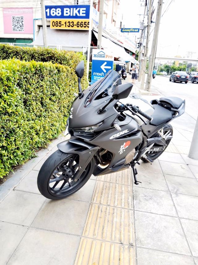 Honda CBR500R ABS ปี2022 สภาพเกรดA 8563 km เอกสารพร้อมโอน