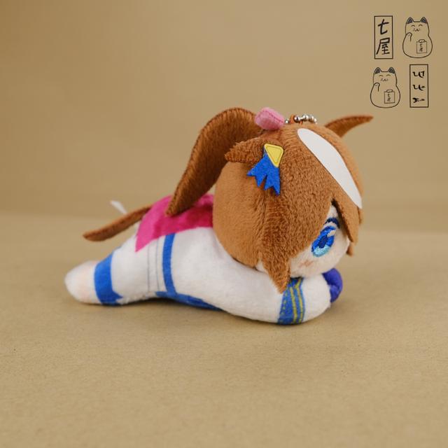 พวงกุญแจ ตุ๊กตา ต้าวเกาะ。 โทไก・เทอิโอะ=͟͟͞🏇💨 Tokai Teio・Petit Keychain 9.5 cm ✅ Uma Musume Pretty Derby Season 2 Plush Toy・Hugging・Hugger Function รูปที่ 5