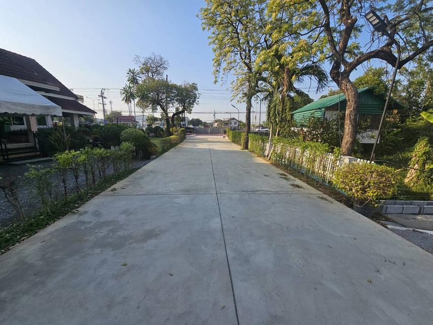 ให้เช่าที่ดินเปล่า นนทบุรี ติดถนนนครอินทร์ เชิงสะพานพระราม 5 ถนนทางเข้ากว้าง 6 เมตร 6