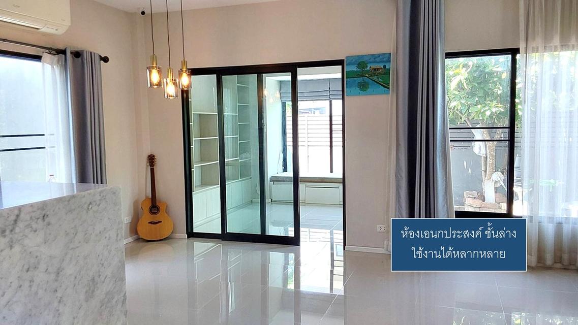 บ้านเดี่ยวแปลงมุม 64 ตรว. มบ.คาซ่าวิลล์ (รามคำแหง-วงแหวน 2) ถนนเคหะร่มเกล้า สวยเหมือนใหม่ในหมู่บ้านมีระดับ 3 นอน 3 น้ำ พิเศษ 7.5 ล้าน 9