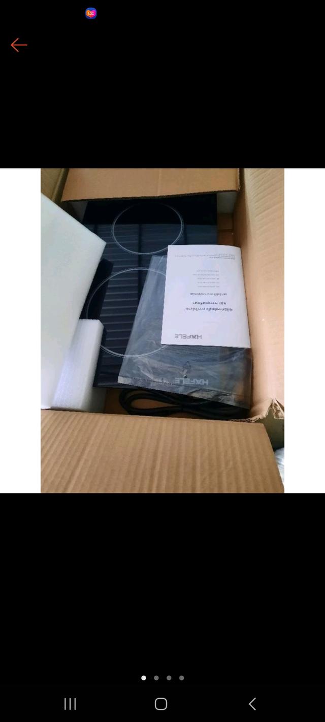 ขายเตาไฟฟ้าดิจิตอลกับฮู้ดดูดควัน HAFELE 9000 บาทรวมส่ง รูปที่ 2