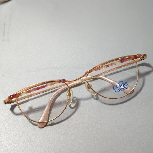 กรอบแว่นตาวินเทจ ญี่ปุ่น ยุค 80,90 ไทเทเนี่ยมเกรดพรีเมี่ยม น้ำหนักเบา by Citizen เก่าเก็บไม่ผ่านการใช้งาน ทรงสวยคลาสสิค รูปที่ 6