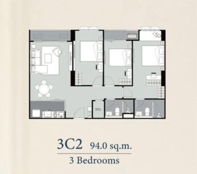 CM04421 ขายดาวน์ คอนโด ศุภาลัย เอลีท สุขุมวิท 39 Supalai Elite Sukhumvit 39 5
