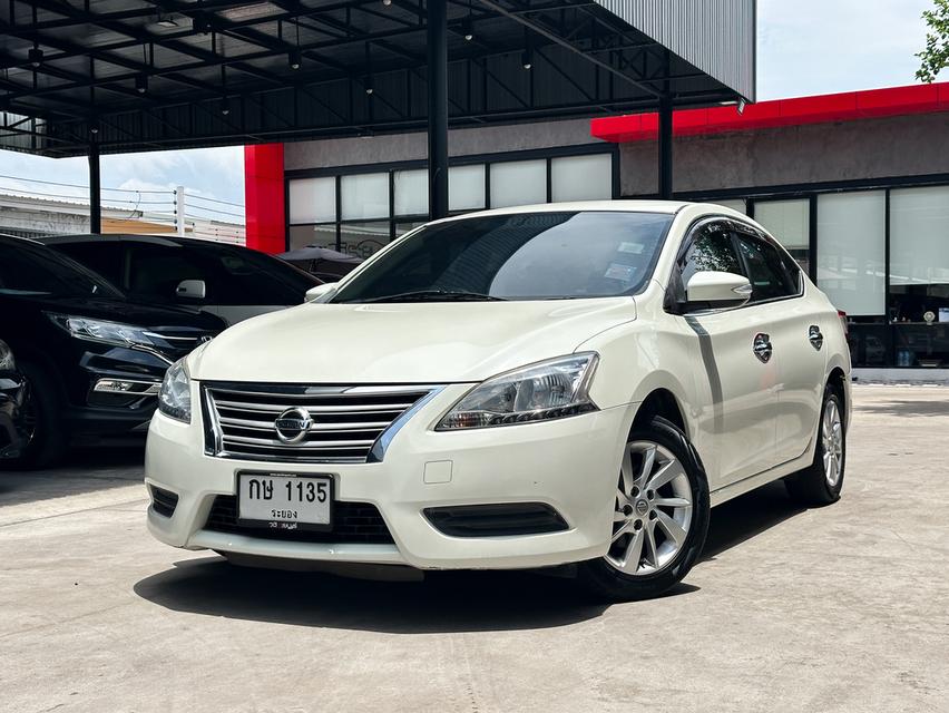 ขายรถ nissan Sylphy 1.6E CNG Sedan ปี 2015 สีขาว เกียร์ออโต้ รูปย่อยที่ 1