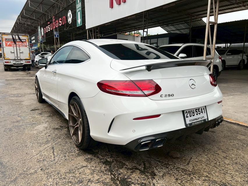 รหัสรถ NP5541 BENZ C250 COUPE AMGปี : 2018 4
