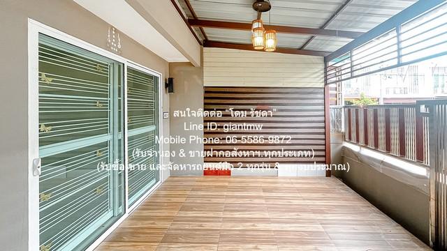 ขายทาวน์โฮม 2 ชั้น รีโนเวทใหม่ ซ.สายไหม (วัชรพล) ใกล้ทางด่วน และสถานีรถไฟฟ้า 18.6 ตร.ว. 3 น 2 น้ำ 1 จอดรถ ราคา 1.99 ล้าน 3