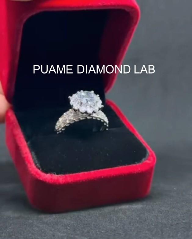 แหวนเพชรแท้ เพชรคัดสรรอย่างพิถีพิถัน ดีไซน์โดดเด่น งานผีมือละเอียดประณีตพร้อมใบรับประกันสินค้าที่ปุอามี่ Diamond Lap Rama2(095-8894732) รูปที่ 3