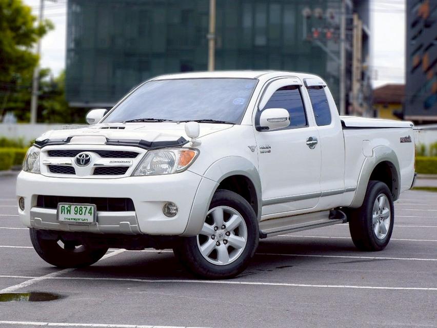 Toyota Hilux Vigo 3.0 Exclusive Prerunner ปี 2007 เกียร์ธรรมดา สีขาวมุก/ทูโทน 10