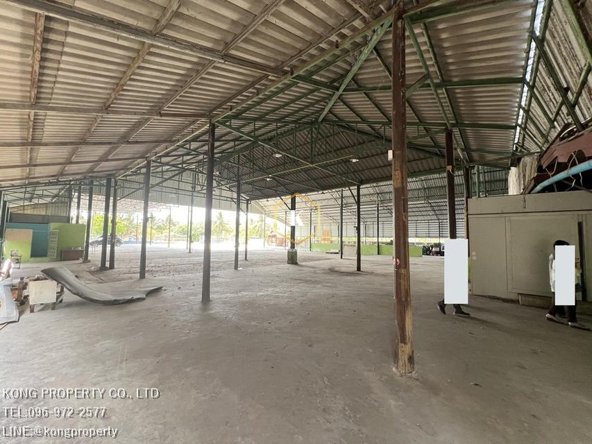 ให้เช่าโกดัง ล้งมะพร้าว พร้อมห้องเย็น สามพราน นครปฐม ขนาด 2 ไร่ 6