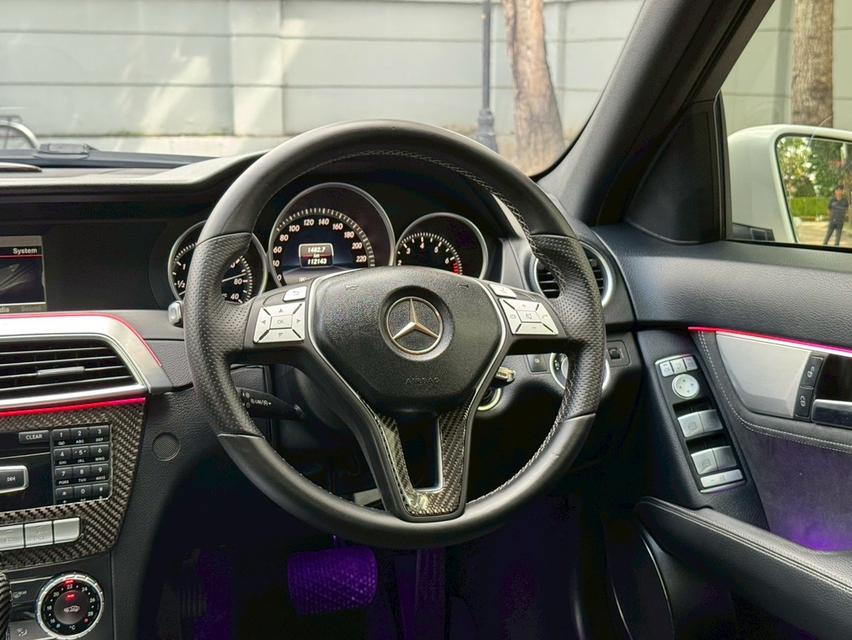รหัสรถ AVA5565  🌈 Mercedes Benz C200 Edition C Sport AMG W204 รุ่นพิเศษ (หายาก) ตัวสุดท้าย ปี 2014 11