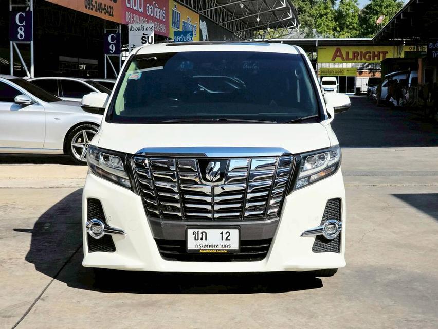 รหัสรถ SEZ12 Toyota Alphard 2.5 SC Package เกียร์ ออโต้ เบนซิน สี ขาว ปี 2017 4