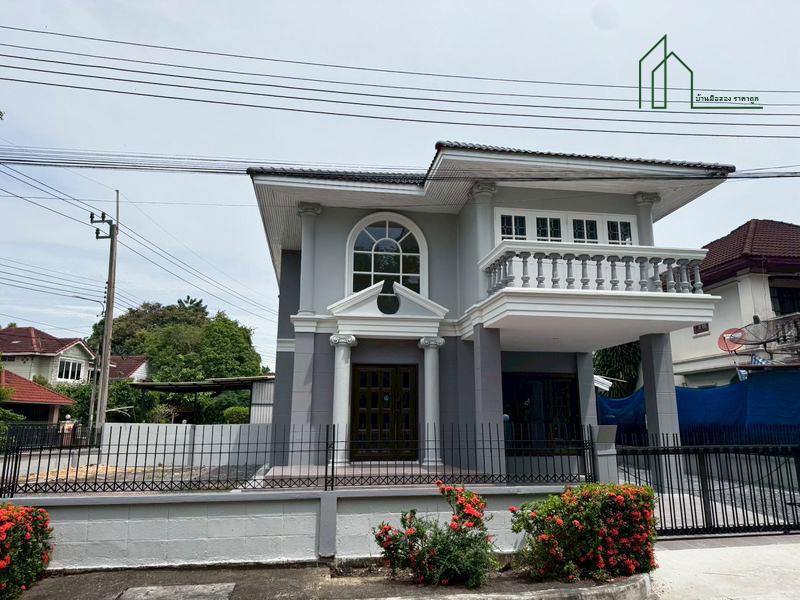 บ้านเดี่ยว 91 ตรว. หลังมุม ถนนเมน หมู่บ้านปัญญาเลคโฮม ถนนนิมิตใหม่ 28 1