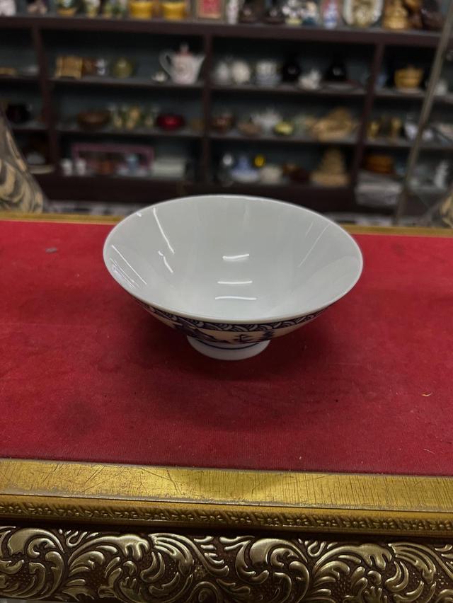 ถ้วยเซรามิก ลายคราม ถ้วยลายคราม 4