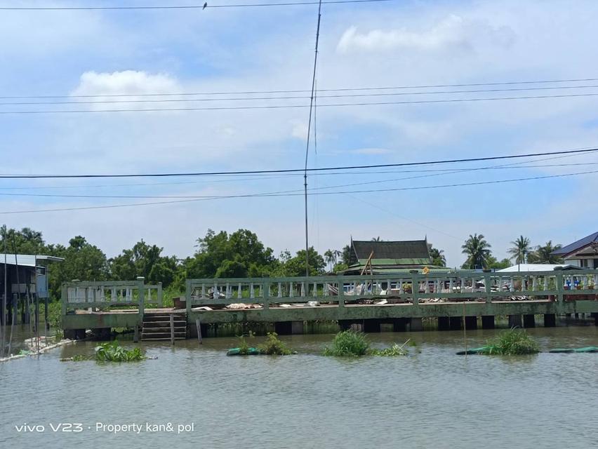 ขายที่ดินเปล่า ไม่มีสิ่งปลูกสร้าง เกาะเกร็ด ที่ดิน 7 ไร่ 1 งาน 13 ตารางวา 3