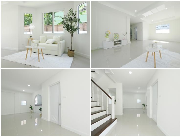 ขายราคาพิเศษ บ้านเดี่ยว 2 ชั้น ม.ชัยพฤกษ์-บุศรินทร์ ขนาด 75.6 ตร.ว. 4นอน 2น้ำ บ้านสวยหลังใหญ่ ถนนเมนต้นโครงการ พร้อมเฟอร์ [ลำลูกกา11-เสมาฟ้าคราม] 6