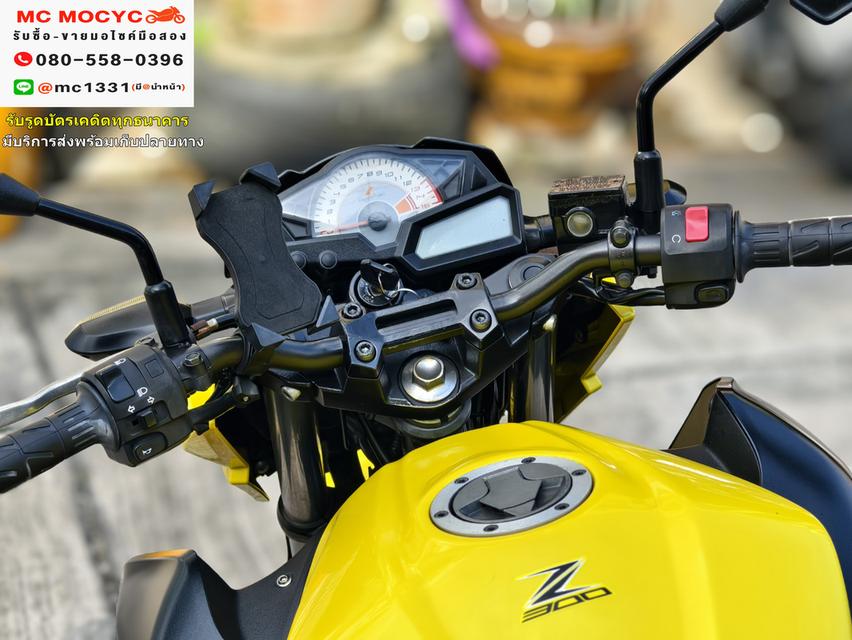 Z300 2015 รถบ้านแท้ เครื่องท่อเดิมๆ ชุดสีสวย ระบบเบรคabsใช้งานได้ปกติ เล่มครบพร้อมโอน No606  6