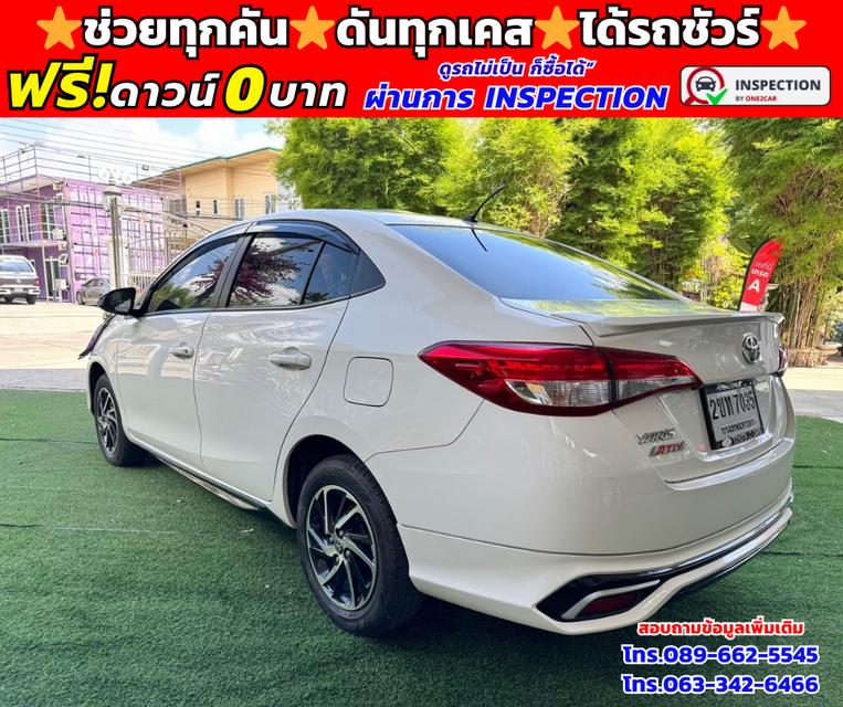 ปี2022 Toyota Yaris Ativ 1.2 Sport ✴️ไมล์แท้ 24,xxx กม.  ✴️เกียร์ออโต้ 4