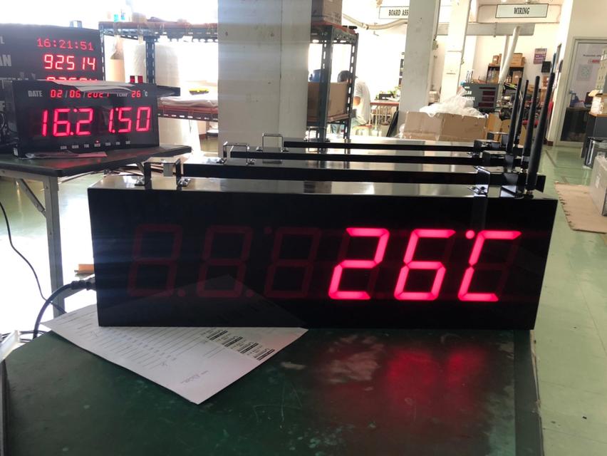 นาฬิกาดิจิตอล นาฬิกาแขวนผนัง นาฬิกาขนาดใหญ่ DIGITAL CLOCK CK-404