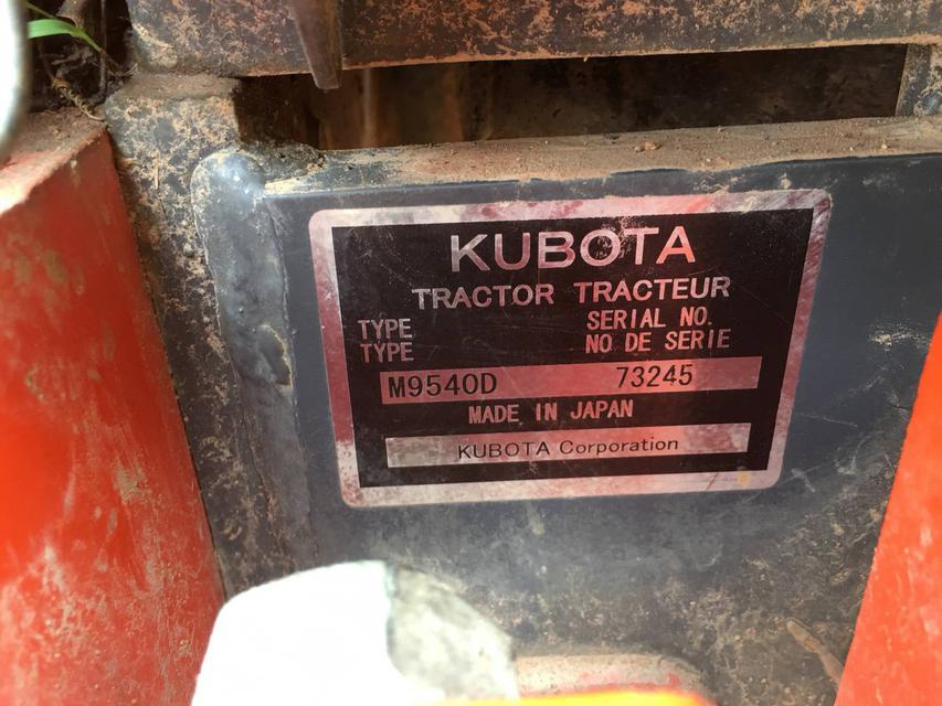 ประกาศขาย!!!KUBOTA รุ่นM9540Dปี2012 แทรกเตอร์คูโบต้า ขนาด 95 แรงม้า พร้อมของแถม!!! 3