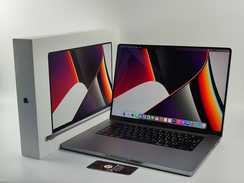 ขาย/แลก Macbook Pro 16inch 2021 M1Pro CPU10 GPU16 Ram16 SSD1TB ศูนย์ไทย ประกันศูนย์ สภาพสวยมาก เพียง 83,900 บาท  1