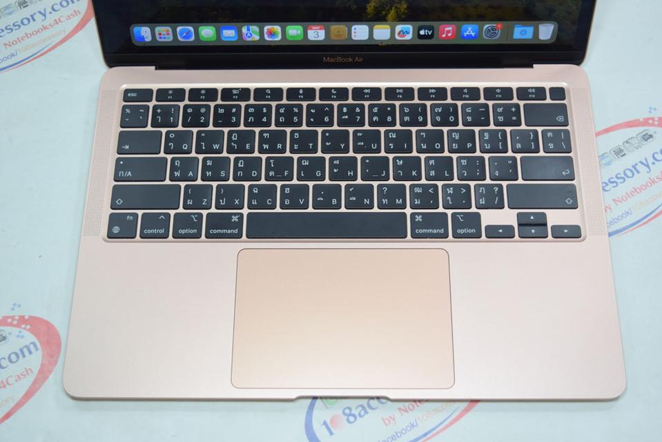 ขายด่วน ! MacBook Air (13-inch M1 2020) Retina สี Gold ไร้ตำหนิ ศูนย์ไทย ราคาเบาๆ 4