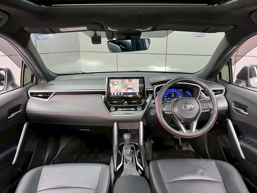 ปี 2021 TOYOTA COROLLA CROSS, 1.8 HYBRID มือเดียวป้ายแดง ซื้อสดมาประวัติศูนย์ Toyota ทุกระยะ รูปที่ 6