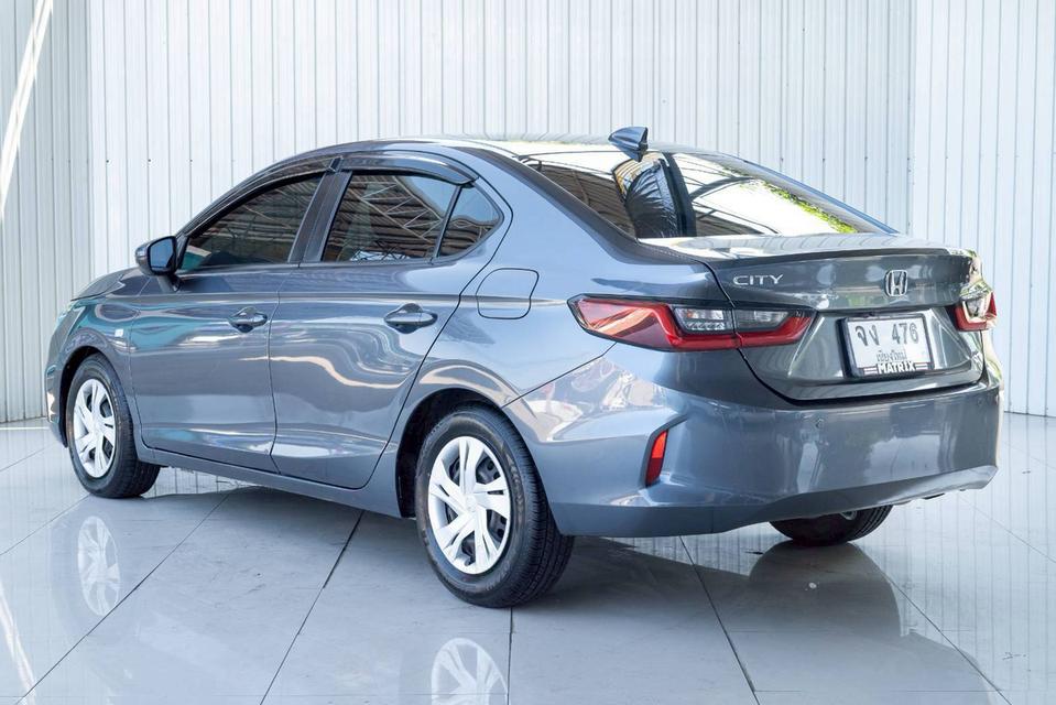HONDA CITY 1.0 S ปี 2022 สีเทา AT โฉม ปี19-ปัจจุบัน 4D Vat% รูปที่ 6