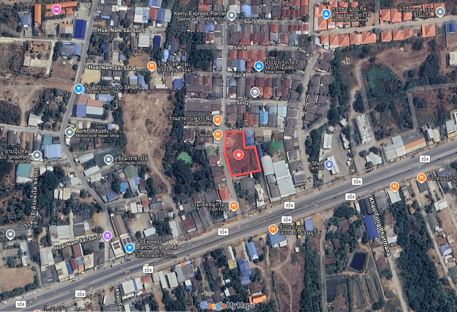 ขายที่ดินสวยหน้าหมู่บ้าน ทำเลเหมาะการจัดสรร ทางผ่านมอเตอร์เวย์ ใกล้โรบินสันกาญจนบุรี 7