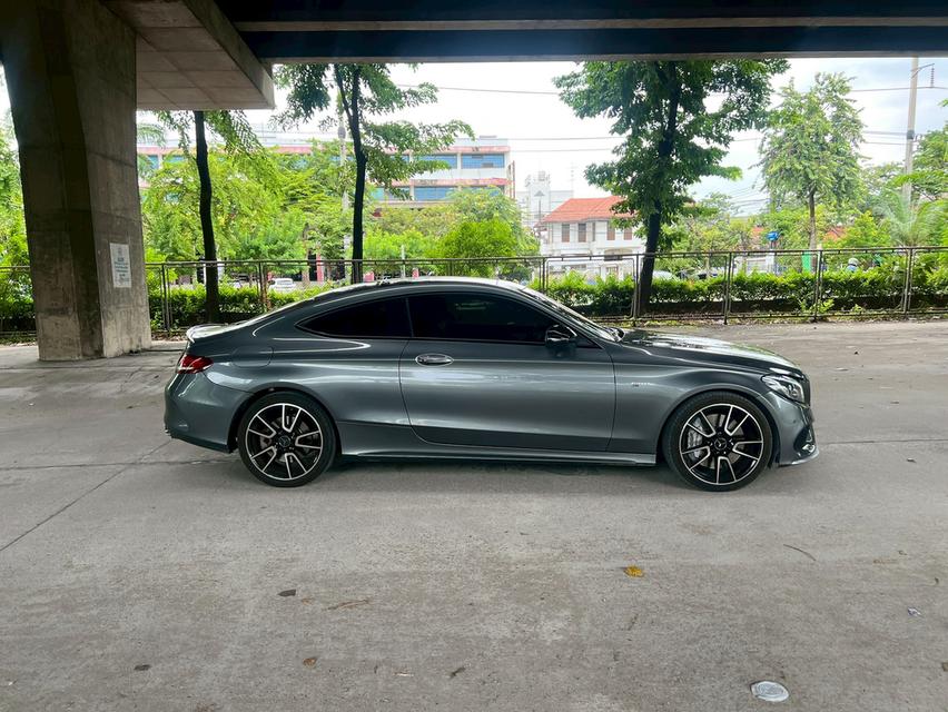 ขายรถ Benz AMG C43 4MATIC Coupe W205 ปี 2019 สีเทา เกียร์ออโต้ 8