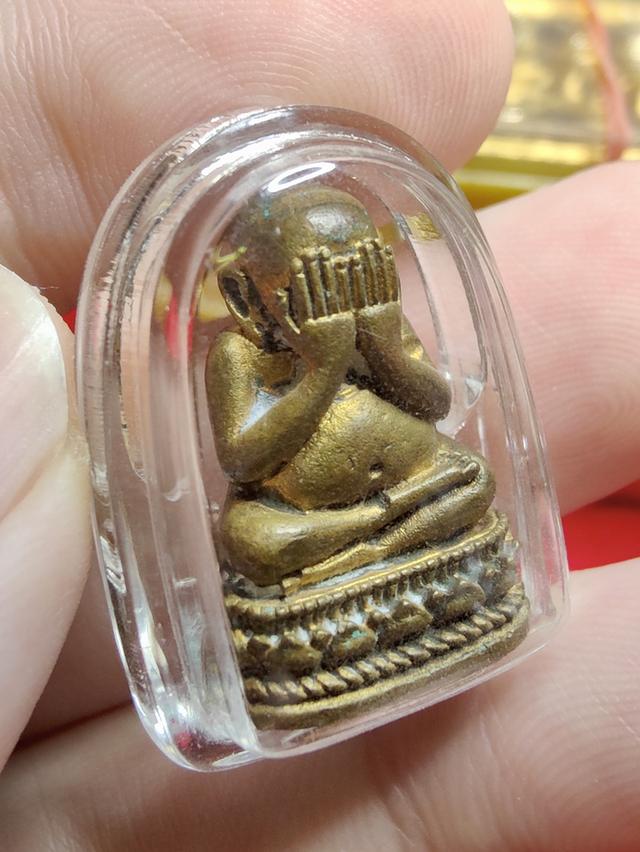 พระปิดตาหงษ์ทองปรโม หลวงพ่อเริ่ม วัดจุกกะเฌอ ปี2528 2