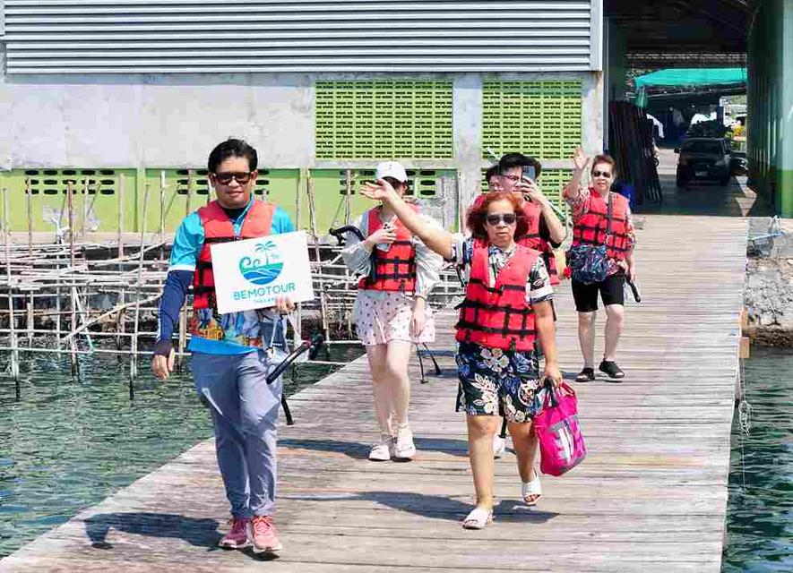โปรแกรม SM115 ทัวร์ดำน้ำแสมสาร One day trip ราคา 1,800 บาท รวมทุกอย่าง จาก กทม.